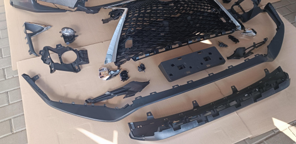 521194D936 Бампер передний в сборе (комплектный) Lexus RX F-sport 2016-2018