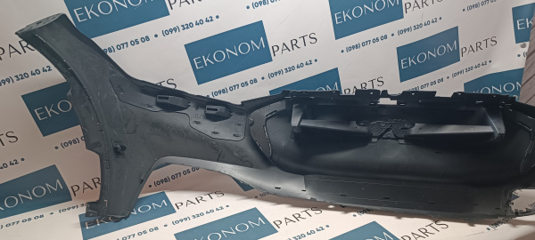 LJ8Z17D957BBPTM Бампер передний под парктроники и камеру Ford Mustang Mach-E 2021-