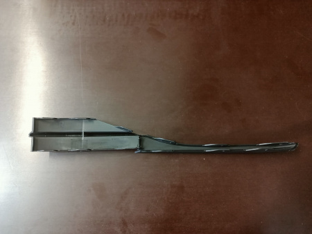 17A8543229B9 Молдинг (продолжение) решетки переднего бампера правый Volkswagen Jetta 2019-2020