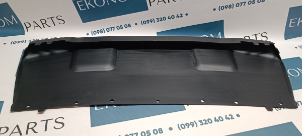 GN1Z17D957PB Накладка переднего бампера нижняя (черная) Ford EcoSport 2018-2021