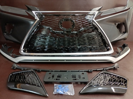 Бампер передний в сборе (комплектный) Lexus NX sport 2017-2020