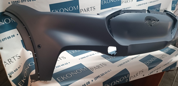 LJ8Z17D957BBPTM Бампер передний под парктроники и камеру Ford Mustang Mach-E 2021-