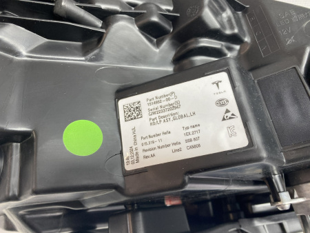 1514952-00-D Фара (линза) оригинал левая Тesla Model 3 2021-2023/Tesla Model Y 2020-2024