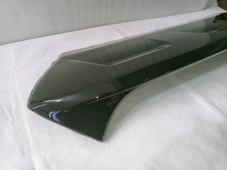 GJ5Z-8419-AB Накладка губы переднего бампера черная Ford Escape (Kuga) 2017-2019