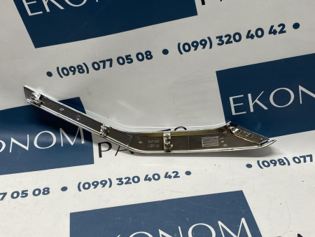 6407A247 Хром переднего бампера левый нижний на MITSUBISHI Eclipse Cross 2018- 2021