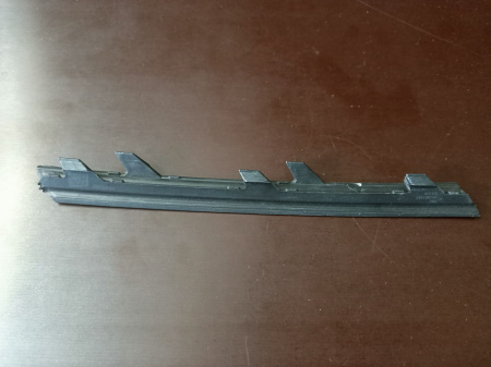 5C6807234B Замыкающая панель (заглушка) переднего бампера правая Volkswagen Jetta 2016-2018