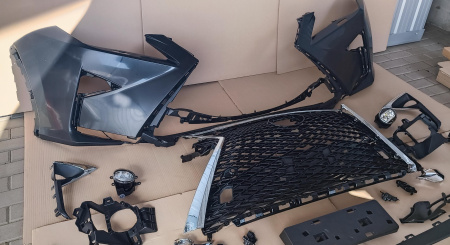 521194D936 Бампер передний в сборе (комплектный) Lexus RX F-sport 2016-2018