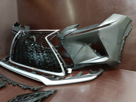 Бампер передний в сборе (комплектный) Lexus NX sport 2017-2020