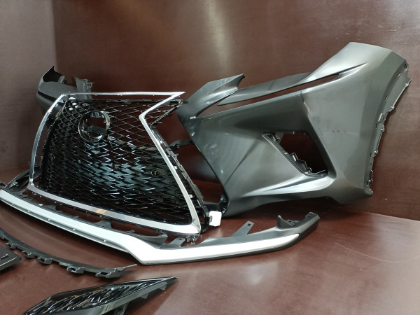 Бампер передний в сборе (комплектный) Lexus NX sport 2017-2020