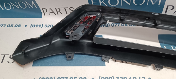 6405A332HA Накладка переднего бампера черная с серым Mitsubishi Outlander 2019-2020