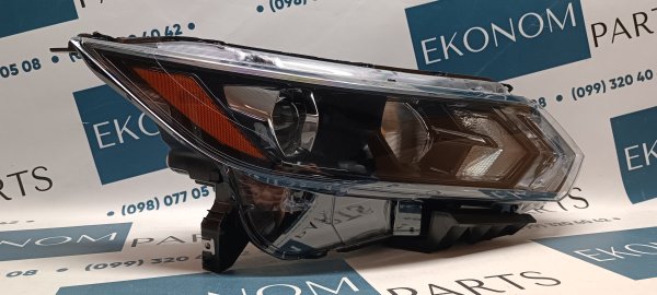 26010-6MR0A Фара (с желтым катафотом) USA правая Nissan Qashqai 2018-2022
