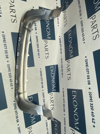 68223776AA Накладка переднего бампера хром Dodge Journey 14-20  Crossroad