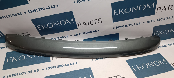 6DE37TZZAA Губа переднего бампера серая Jeep Cherokee 2019-