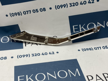 6407A248 Хром переднего бампера правый нижний на MITSUBISHI Eclipse Cross 2018-2021