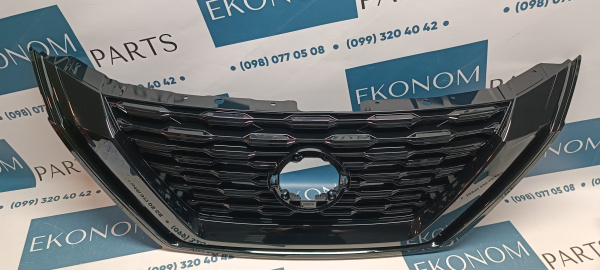 623106RA0A Решетка радиатора (черная) под дистрон и камеру Nissan Rogue (X-Trail) 2021-2023