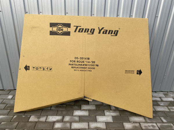 651004BA0B Панель капота (Тайвань, TONG YANG) Nissan Rogue (X-Trail) 2014-2020